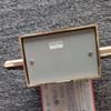 Used SEIKO Quartz World Time Desk Clock Gold