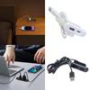 Встраиваемая розетка USB с зарядным устройством Mini USB TYPE-C, настольный адаптер для зарядки, socket для мебели, дивана, шнур 1,2 м
