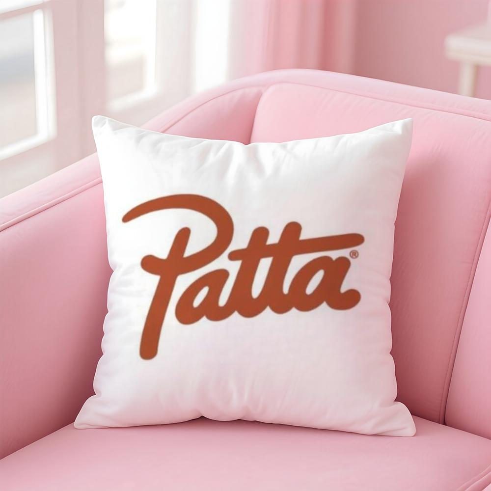 luxury PPatta Brand Cushion Cover Soft Plush Throw Pillow Cushion CoverDoubleSided Printed Pillow Case for Sofa Home Decor