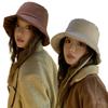 Portable Women Fisherman Hat Windproof Winter Hats Korean Panama Caps  Keep Warm
