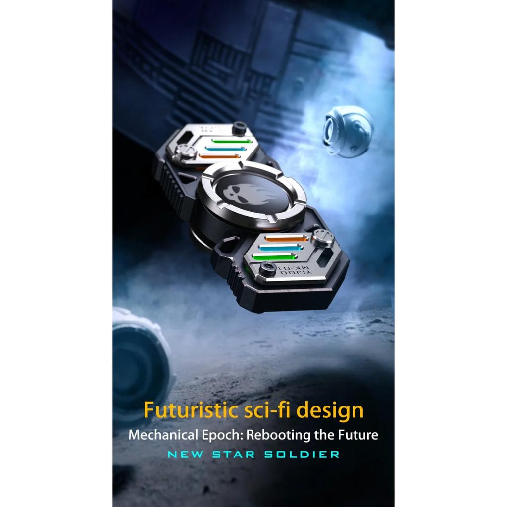 729 световых эффектов, комбинации, спиннер, металлические игрушки для мужчин, вращающийся гироскоп, напальчник, антистресс, EDC, подарки для снятия стресса