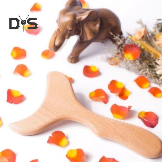 Деревянный терапевтический массажный инструмент, удобно держать, универсальное использование, снятие мышечного напряжения, удаление целлюлита, инструмент для моделирования тела