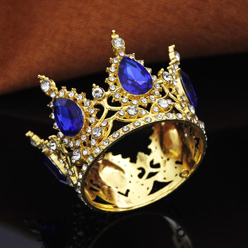 Princess Small Tiaras for Bridal Wedding Flower Decoration Cake Crown Topper Girls Birthday Gift Diadem Jewelry Accessories