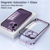 Metal Frame Case For iPhone 14 Pro MAX 14 Plus 12 Aluminum Bumper Tempered Glass Phone Cover 13 Pro Camera Protector