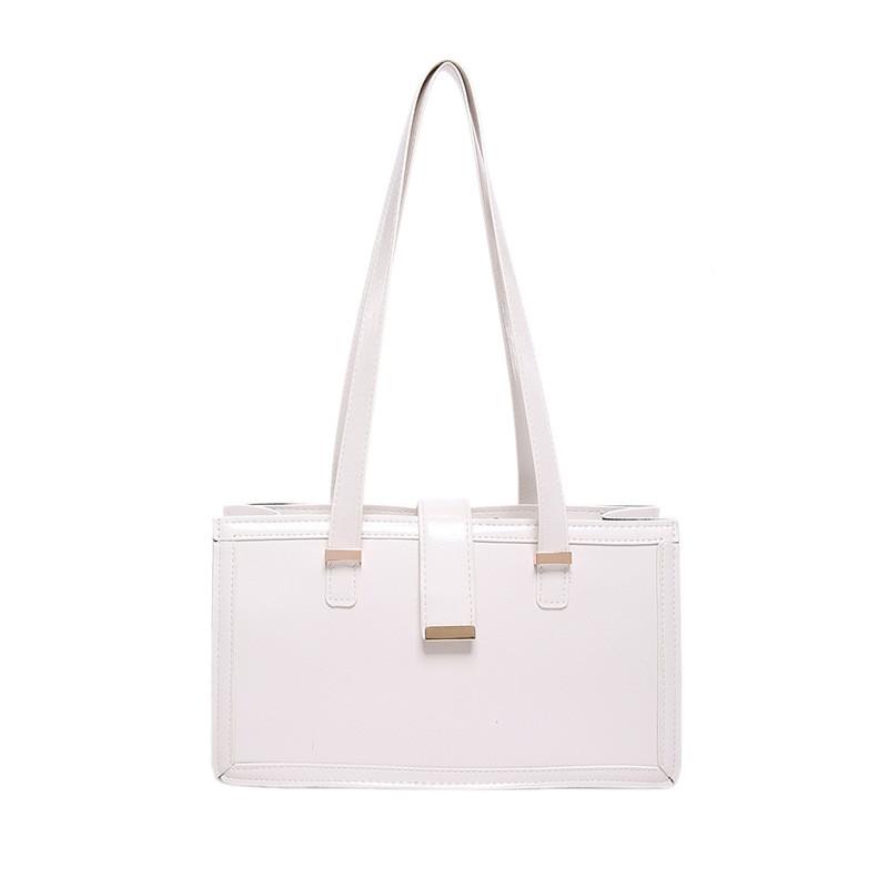 Chic Vintage Style Shoulder Bag For Women In Black White Red Brown Unique Design