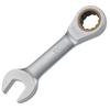 TOP Industrial (TOP) Short Ratchet Combination, 12mm Flats, Final Tightening, 5° Feed Angle, Ultra-Compact, RCW-12S