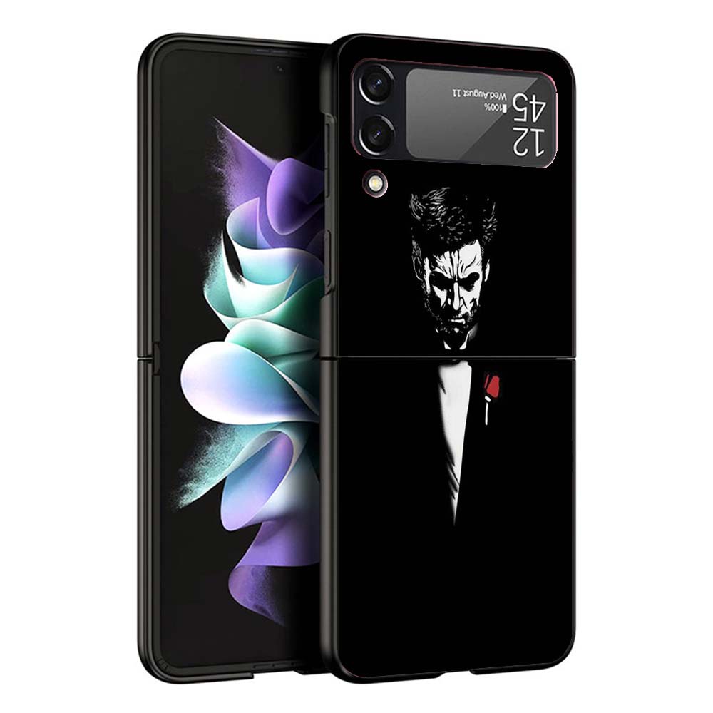 Мужской костюм Рубашка Галстук Чехол для телефона Для Samsung Galaxy Z Flip7 Flip6 5G Flip5 Flip4 Flip3 ZFlip 7 6 3 4 5 Ударопрочная задняя крышка Galaxy