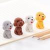 2 шт. в упаковке Kawaii Cute Puppy Cartoon Eraser Pencil Rubber Nova Kids School Student Office Canvas Supplies Lasties for kids