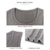 Wide Shoulder U-neck Sling Vest, Women's Inner Cover, Summer Outer Wear, Breast Cover, Slim and Thin I-shaped Bottoming Top