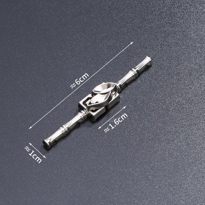 Дисковая пряжка с одним словом, ретро-китайский стиль костюма Тан, костюма Ханьфу Чжуншань, металлическая парная пряжка, китайская пуговица