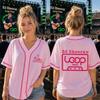 Ed Sheeran Loop Tour 2026 Baseball Jersey Summer Loose Fashion Unisex Streetwear Tops Graphic Print Merch Short Sleeve Soft Tees