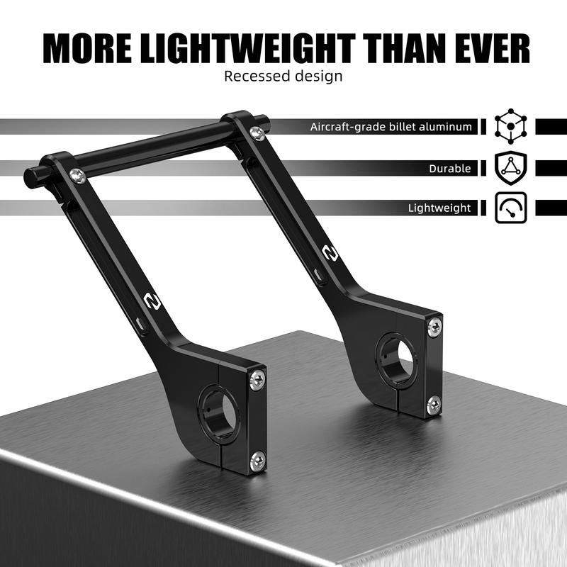 GPS Mount Navigation Bracket Clamp F2R For KTM Yamaha Honda Kawasaki Suzuki BMW Ducati Husqvarna GasGas 28mm 22mm Handlebar