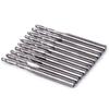 10pcs 3.175x12mm Carbide Ball End CNC Router Bits 2 Flute Spiral Milliing Cutter