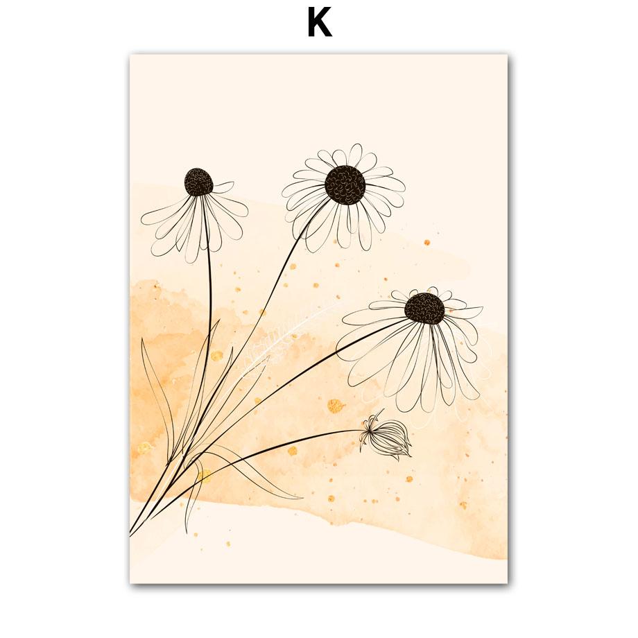 Осеннее озеро Лесной дом Тыква Цветок Пейзаж Настенное искусство Холст Живопись Осенние постеры Принты Картины для декора гостиной