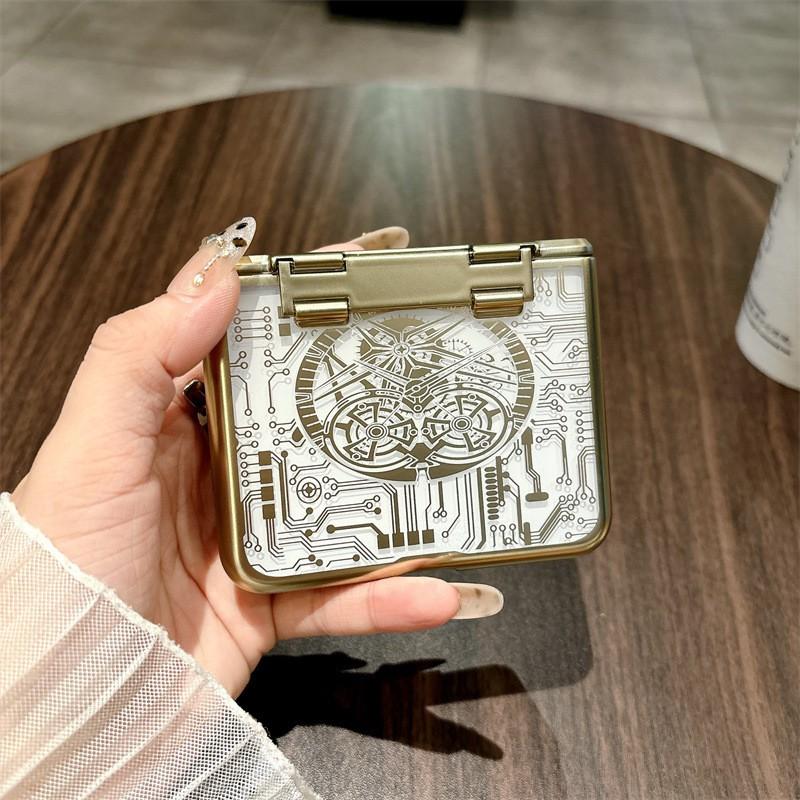 Pura X Foldable Phone Case Full Coverage Shockproof PC Leather Cover With Mechanical Hinge Design