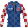 2024 Новые толстовки с капюшоном Croatia Hrvatska Heroe с 3D-принтом на молнии для мужчин, большие толстовки, женские спортивные свитера с капюшоном, одежда Y2k