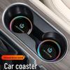 Подходит для Leapmotor A05/A10/B10/C16/C01/C11/D19/D99: Силиконовый держатель для стакана с 7-цветной подсветкой салона