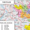 Карта Вьетнама Настенный Арт Плакат Украшение Фон Домашний Офис Школьные Принадлежности