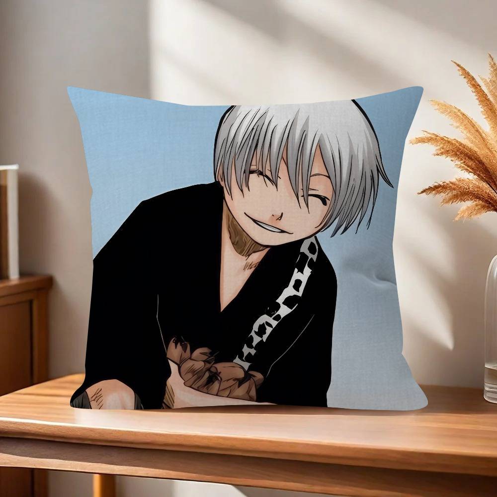 Anime Gin Ichimaru Bleach Pillow Anime Pillow Sofa Bed Head Pillow Cover Cushion Cover Fashion