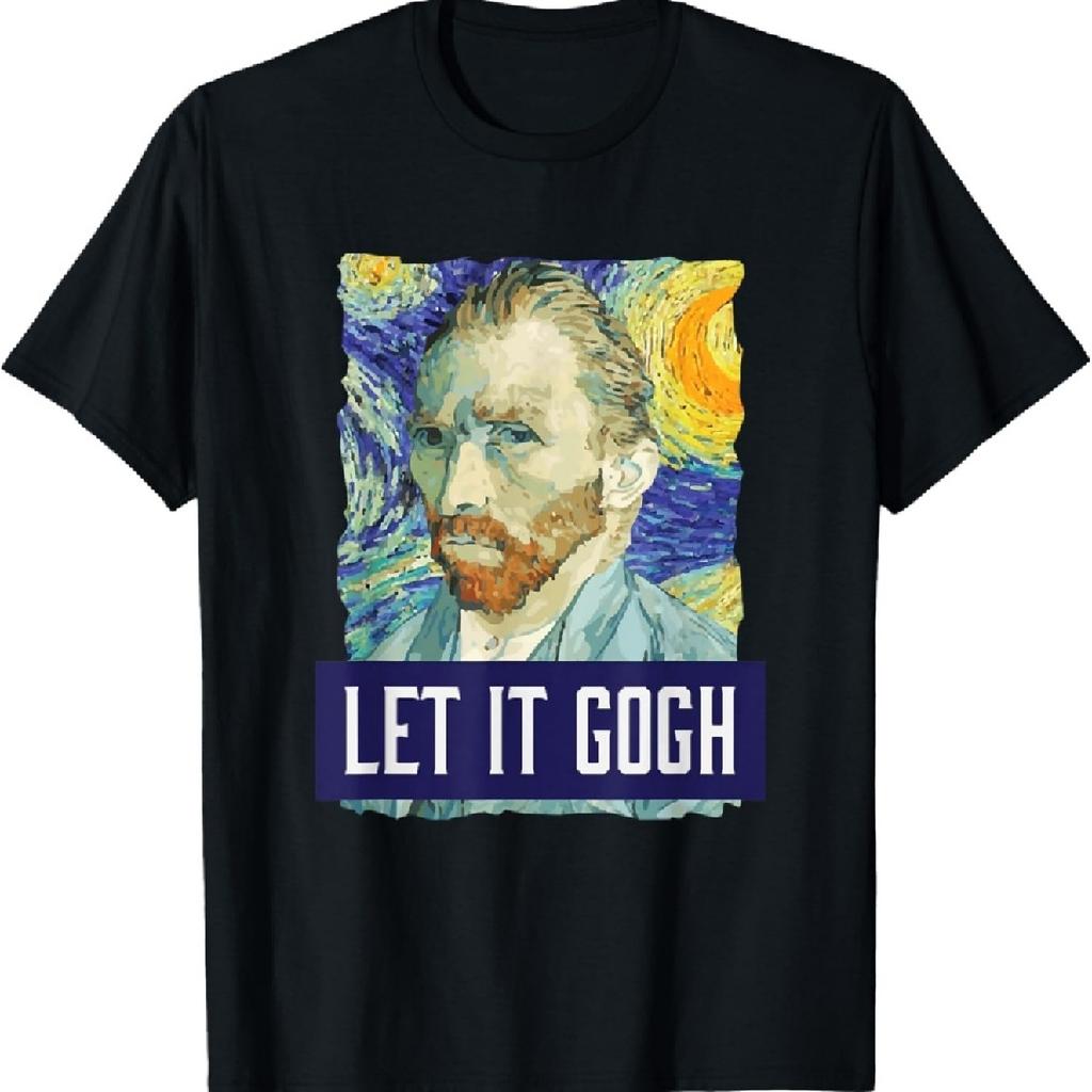Funny Let It Gogh Vincent Van Gogh Artist T-Shirt T-Shirt