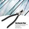 Black Glass Pliers Rubber Tips Flat Nose Pliers Glass Breaking Tool  Stained Glass and Mosaics Work