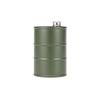 Stainless Steel Cylindrical Wine Pot - Large Capacity Creative Oil Drum Design
