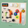 Montessori Teaching Aids Early Education Educational Unlocking Toys Baby Montessori Table Games Busy Board