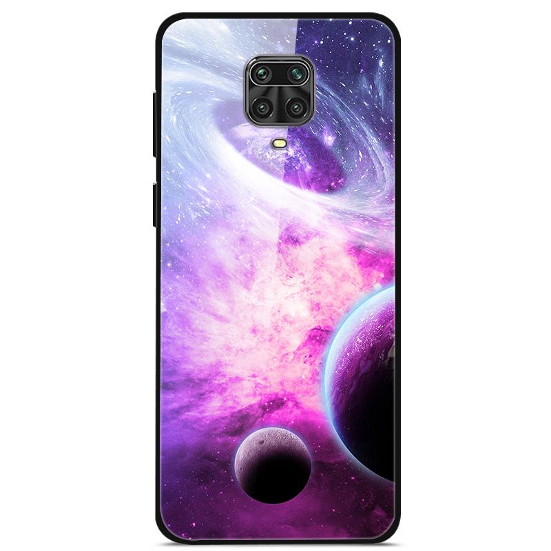 Закаленное Стекло Чехол Для Xiaomi Redmi Note 9S Чехол Мягкий Бампер Жесткий Стеклянный Чехол Для Xiaomi Redmi Note 9 S 9S Pro Max Чехол Для Телефона