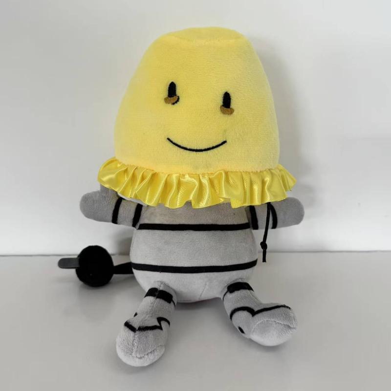 New Regretevator Lampert Plush Toy Soft Stuffed Game Character Doll Tough Guys Wear Pink Figure Pillow Fans Gift for Kids birthday Home Decoration