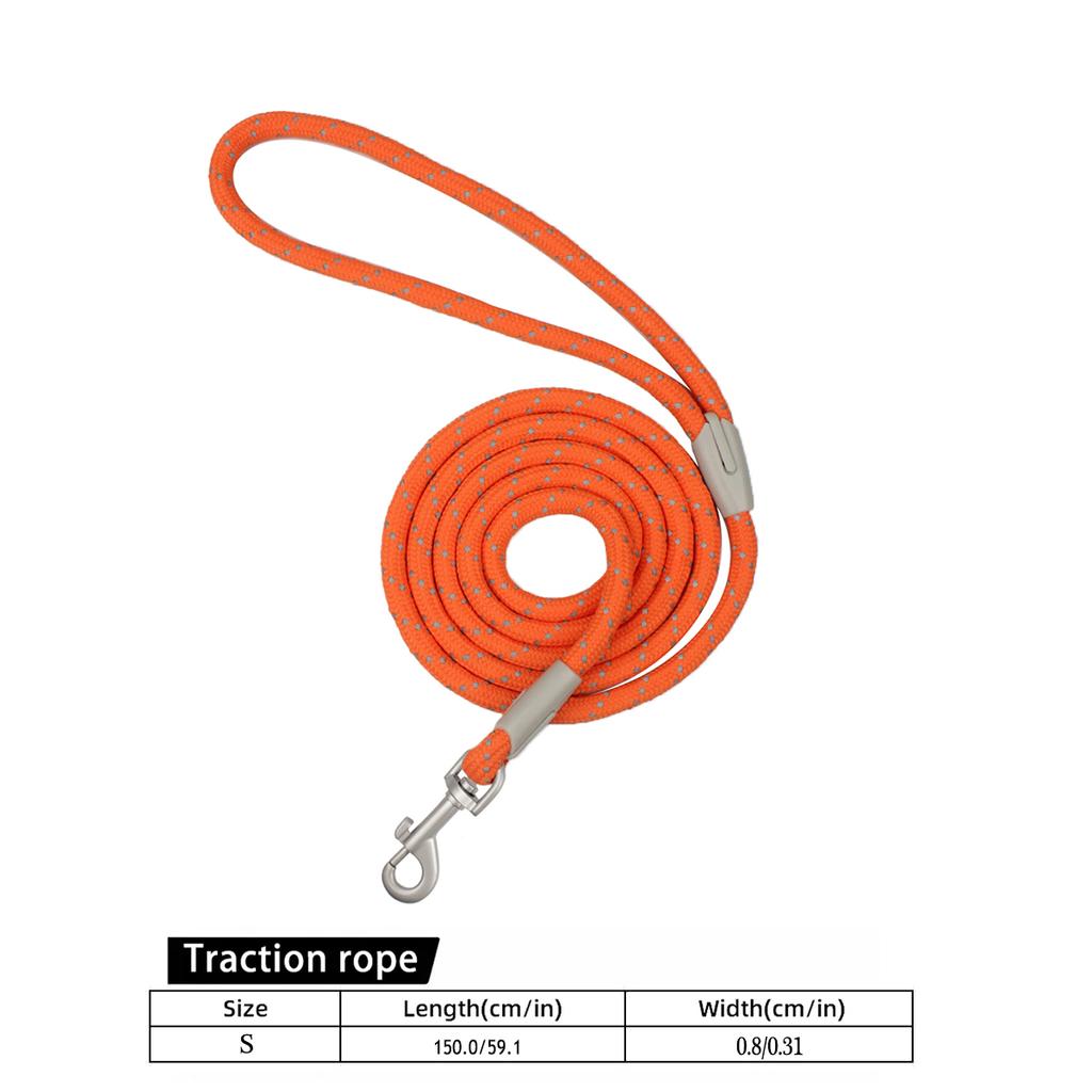 Классические Прочные Поводки для Собак Средних и Крупных Пород, Прочная Веревка-Поводок, Модный Черный Сетчатый Поводок для Собак, Уличная Прогулка, Тренировка, Новинки