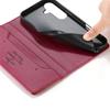Wallet Case for Galaxy S26+ - Leather/PU, Red