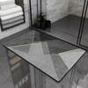 Bathroom Floor Mat Bathroom Absorbent Diatom Mud Soft Mat Quick Drying Foot Mat Toilet Door Non-slip Carpet Toilet Mat