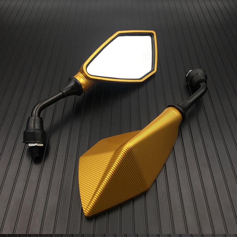 2 шт./пара, зеркало заднего вида для мотоцикла, скутера, зеркала заднего вида для мотокросса, электромобильное выпуклое зеркало сзади