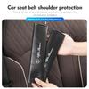 ULXMV1 Universal Carbon Car Seat Shoulder Strap Pad Protection Cover For Alfa Romeo Giulietta GT 159 147 156 Mito Brera Giulia Spider