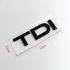 AAZN1 3D TFSI TDI Car Sticker ABS Letter Logo Rear Trunk Boot Emblem Badge Decals For A3 A4 A5 A6 A7 A8 Q2 Q3 Q5 Q7 Accessories