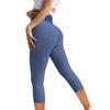 Женские эластичные леггинсы для йоги, фитнеса, бега, спортзала, спортивных карманов, брюки для активного отдыха