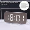 Будильник цифровой электронный умный светодиодный повтор настольный дисплей времени украшение дома 2 порта USB зарядное устройство для iPhone Android Desktop