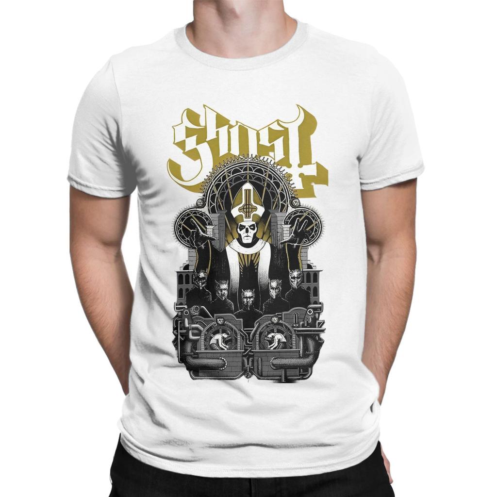 Ghost Rock 2025 Tour New Arrival T Shirt for Men Women Pure Cotton Tee Shirt Clothing