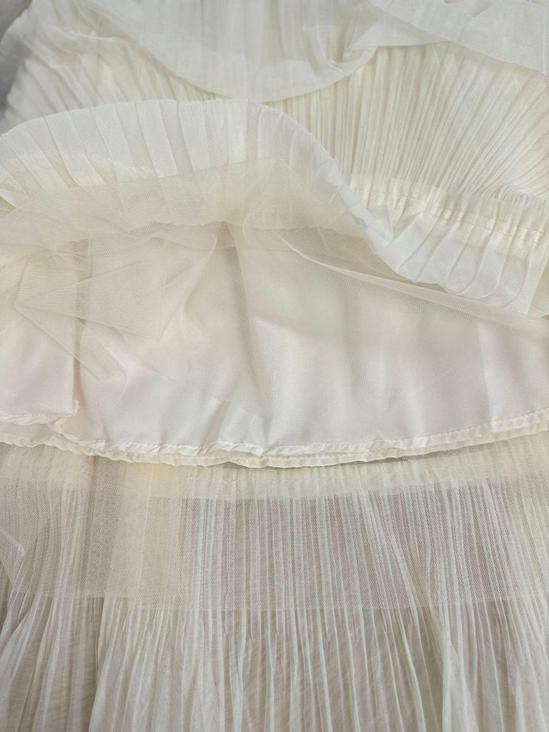 Women's Retro A-line Mesh Patchwork Skirt - Mid-length and Versatile for Commuting and Gentle Style