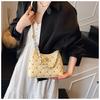 Bag Women's New Fashion Rhombus Chain Underarm Bag Niche Simple Shoulder Bag