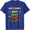 Its My 9th Birthday 9 Years Old Video Gamer Pixel Birthday Boy TShirt Level 9 Unlocked Game Controller Saying Tee Novelty Gift