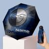 Brighton & Hove Albion Football Manual Five Fold 8 Rib Umbrella Support Custom Text, Lightweight Travel Umbrella