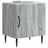 Nightstand Grey Sonoma 43 x 34.5 x 50 cm Engineered Wood