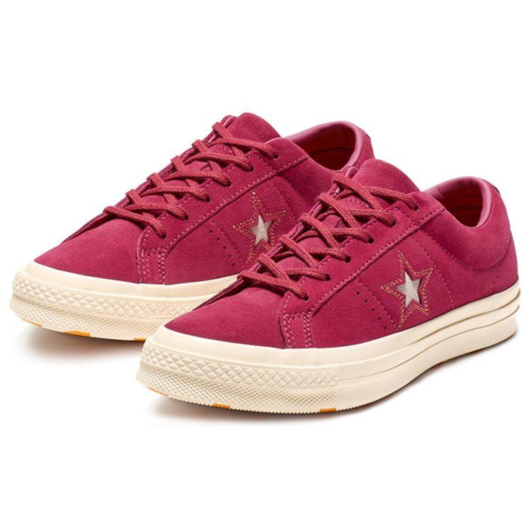 Converse Chuck Taylor One Star Ox 'Темно-красный' 163192C