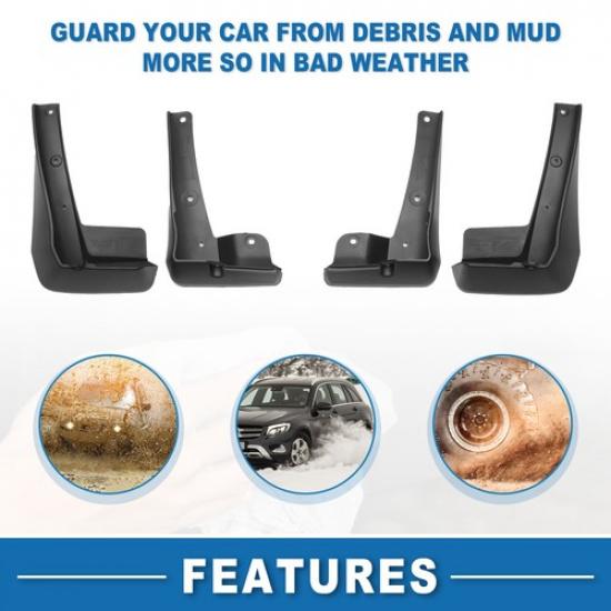 Mud Flap Splash Guard Mud Guard for Honda Civic (Sedan) 2024