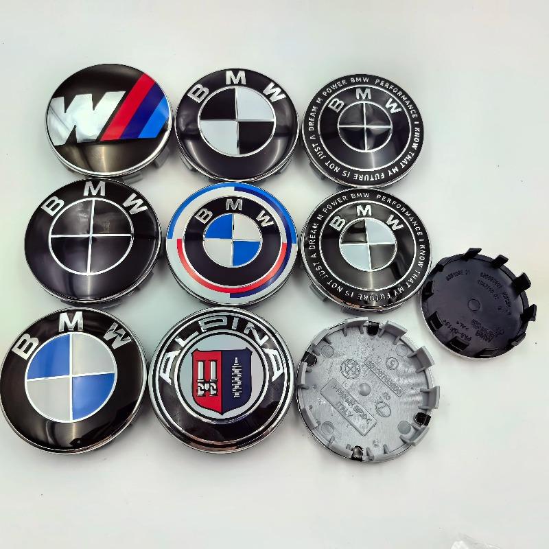 BMW Колпачки ступицы колеса 56/68 мм Совместимы с E46 E39 E60 E90 E53 E36 E30 E87 F10 F20 F30 X1 X3 X5 X6 X7 Автоаксессуары