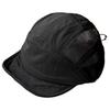 TUISKU Mesh Short Jet One Size Fits All Free 5-Panel Cap, Brim, Cap, Casual, Fishing, Outdoor, Men's, (JP, Alphabet, Size, Black)