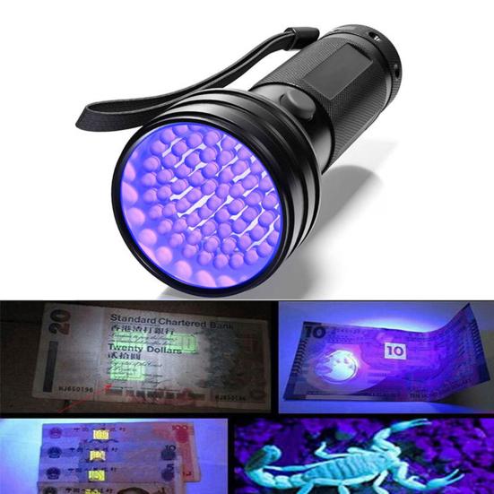 Фонарик Yousheng UV Black Light Компактный дизайн Портативный широкополосный аккумуляторный ультрафиолетовый детектор черного света