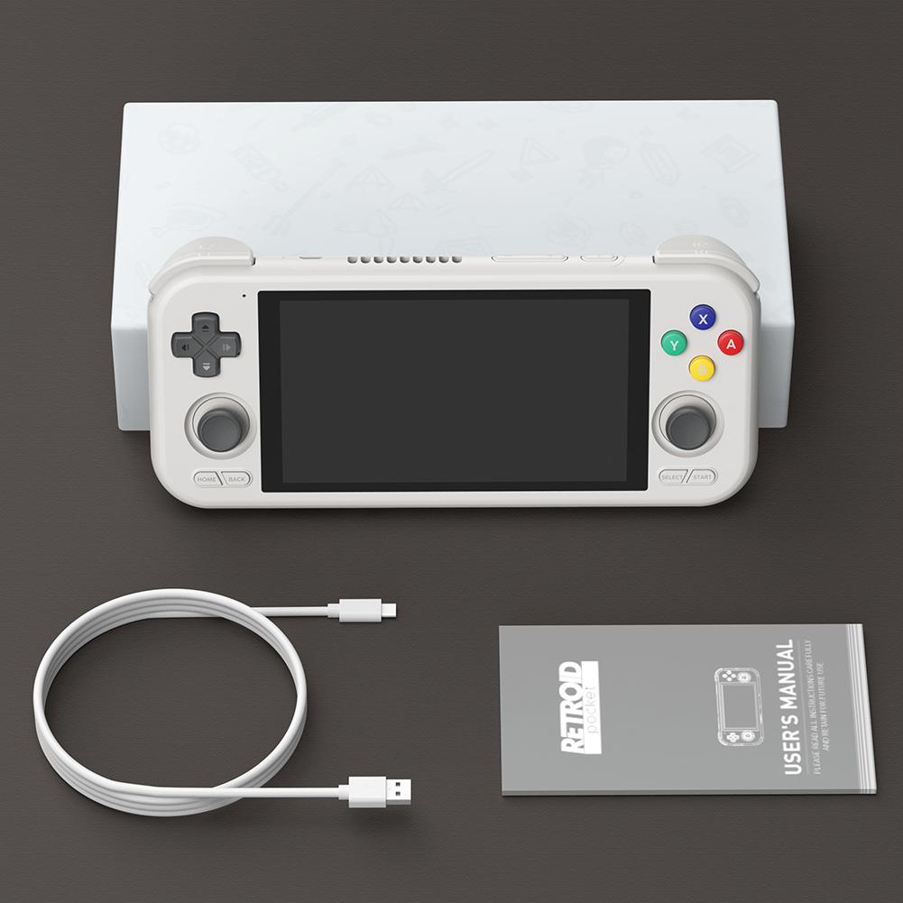 Retroid Pocket 4Pro Android портативная игровая консоль 8G+128GB ретро портативная игровая консоль 4.7-дюймовый сенсорный экран WiFi 6.0 BT 5.2