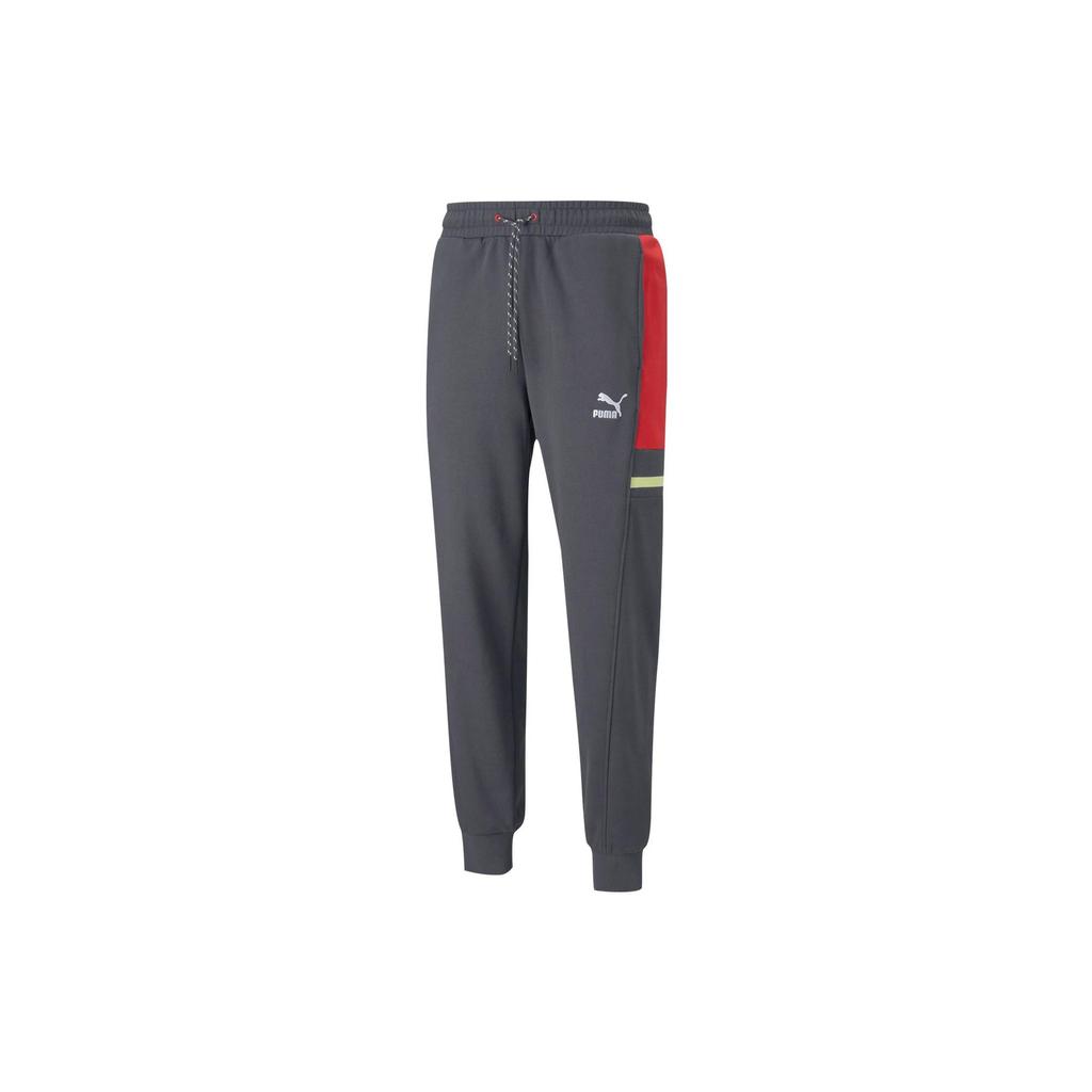 Puma Мужские вязаные спортивные штаны Эбеновое дерево 533206-64